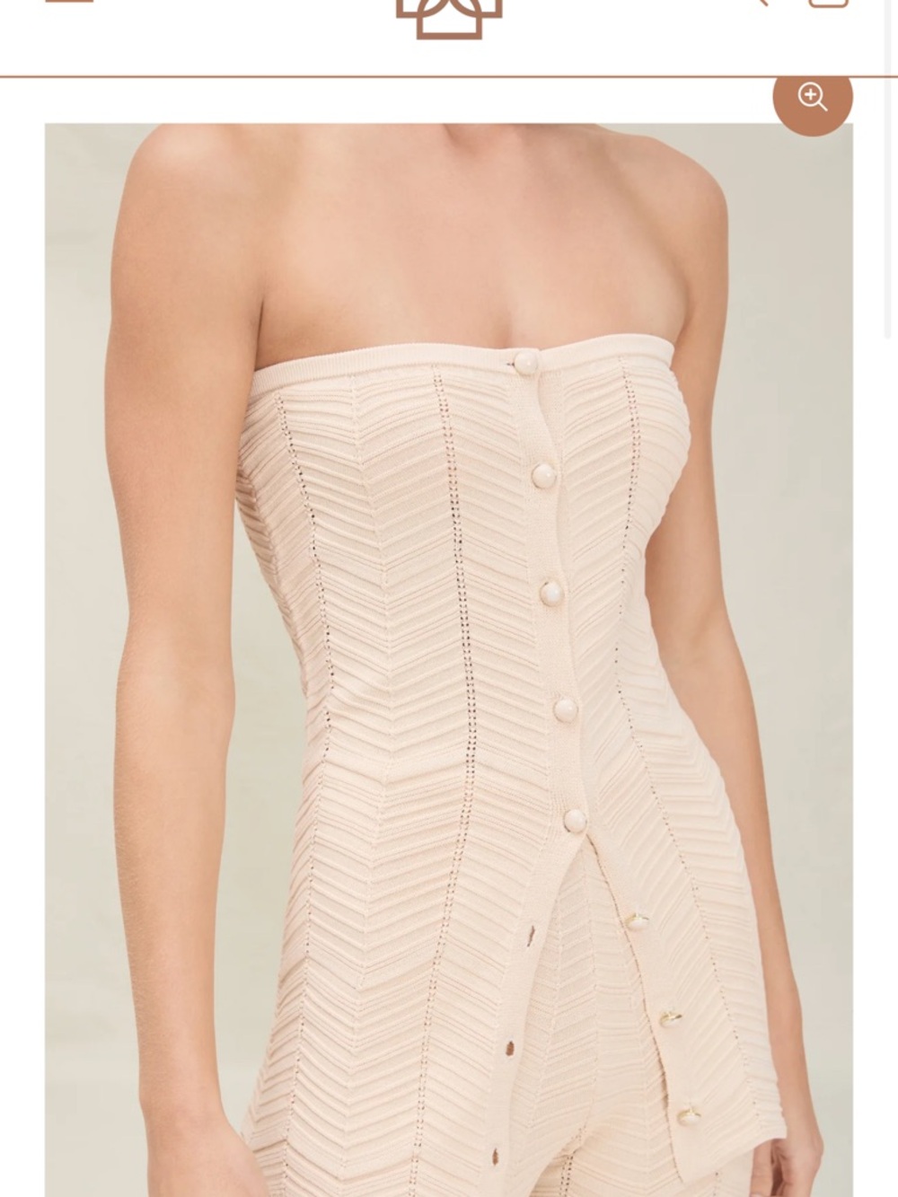 DEVON WINDSOR Timmy Pant Cream Tiffany Top set Small - Picture 2 of 4